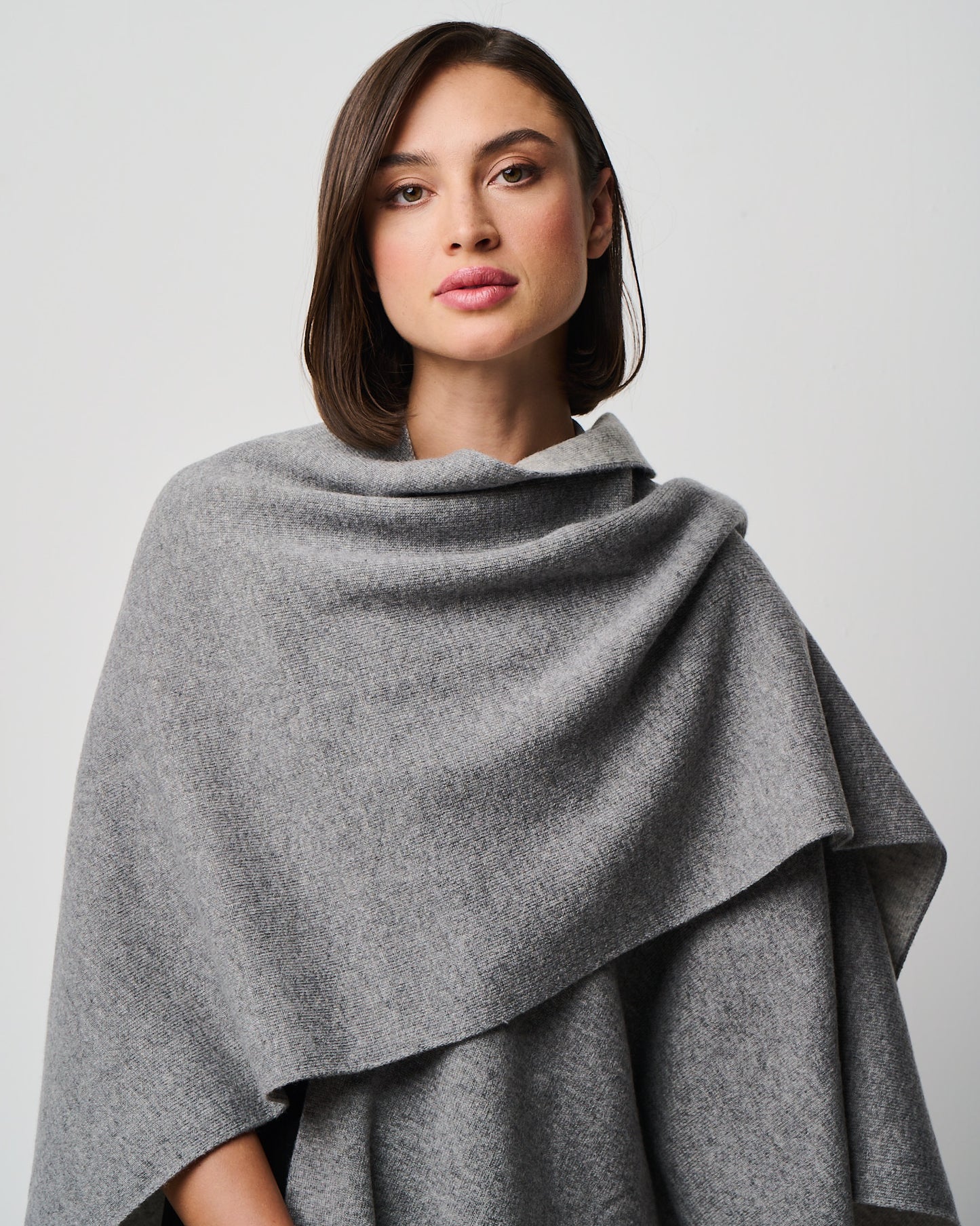 Kiersten Merino/Cashmere Reversible Wrap (W311)