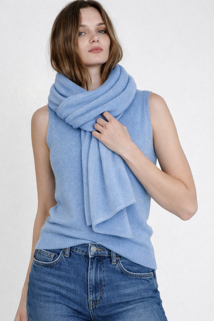 100% Italian Crafted Cashmere Ruana