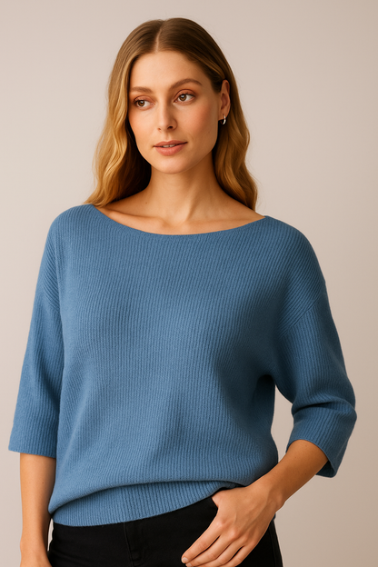 Caterina Ribbed Sweater (BSS303)