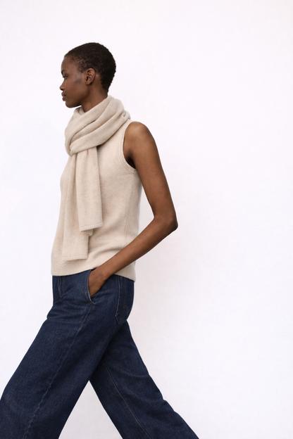 100% Italian Crafted Cashmere Ruana