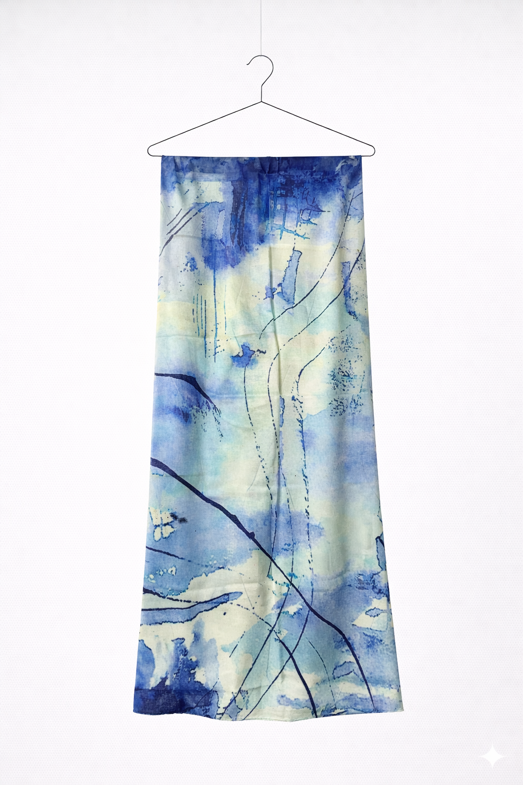 Valentina Hand Painted Premium Cashmere Wrap (W304P)