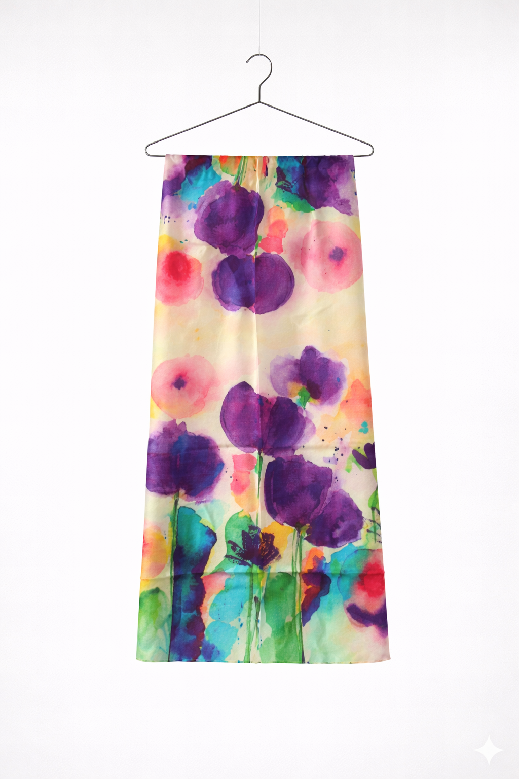 Valentina Hand Painted Premium Cashmere Wrap (W304P)