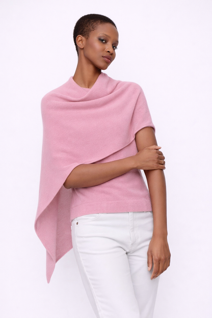 100% Italian Crafted Cashmere Ruana