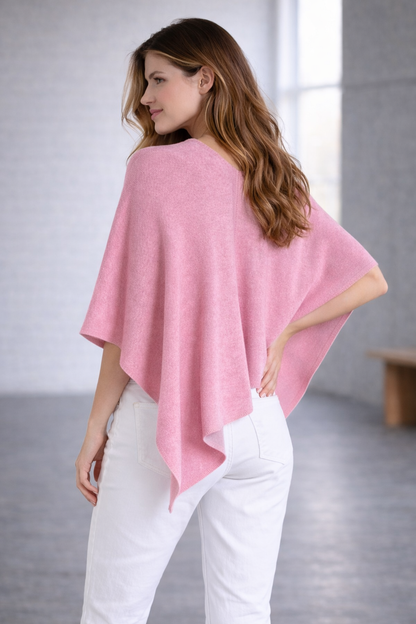 100% Italian Crafted Cashmere Ruana