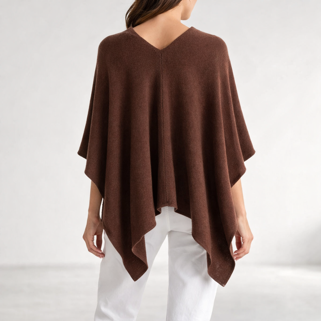 100% Italian Crafted Cashmere Ruana