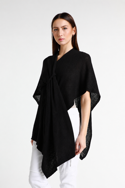 Aliya Multi Way Cotton Wrap 001 Black