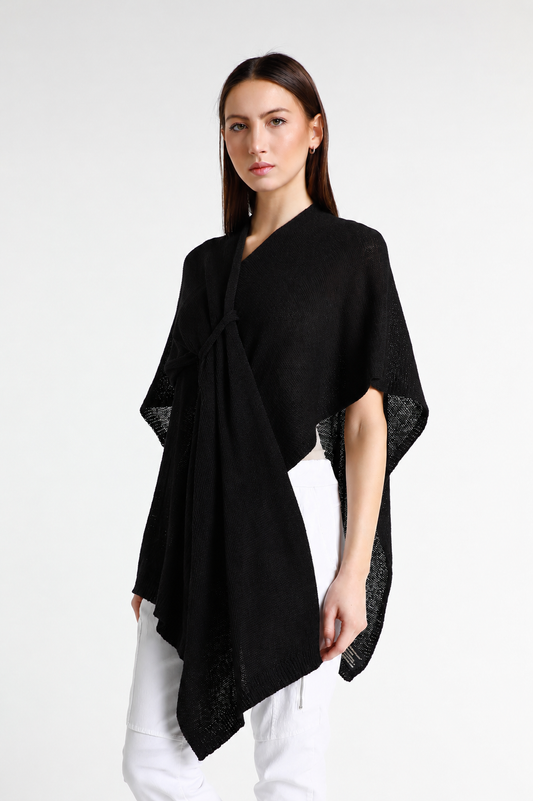 Aliya Multi Way Cotton Wrap 001 Black