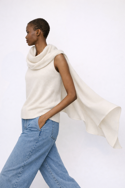 100% Italian Crafted Cashmere Ruana