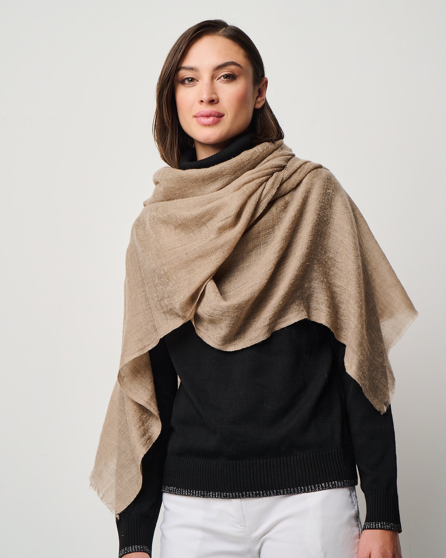 Giulietta Ultra Premium Baby Pashmina Cashmere Wrap (W315)
