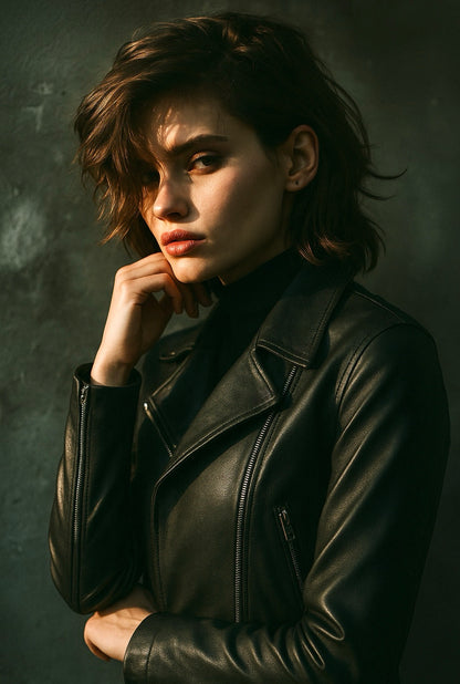 Gia Leather Jacket (JLS702)