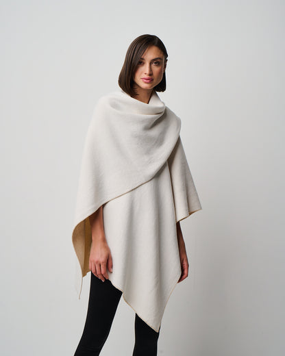Kiersten Merino/Cashmere Reversible Wrap (W311)