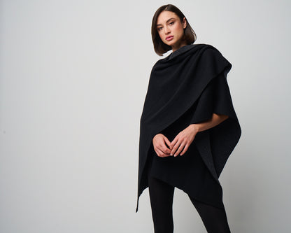 Kiersten Merino/Cashmere Reversible Wrap (W311)