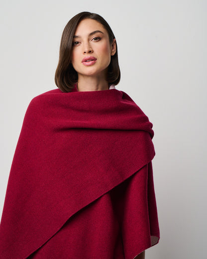 Kiersten Merino/Cashmere Reversible Wrap (W311)