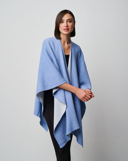 Kiersten Merino/Cashmere Reversible Wrap (W311)