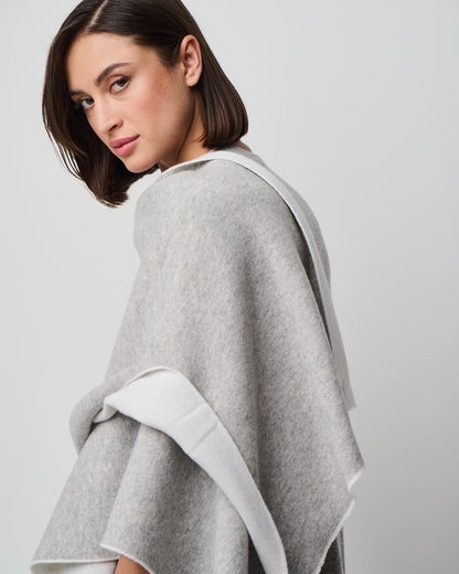 Kiersten Merino/Cashmere Reversible Wrap