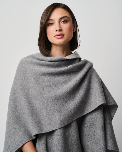 Kiersten Merino/Cashmere Reversible Wrap (W311)