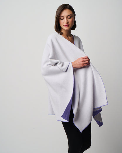 Kiersten Merino/Cashmere Reversible Wrap (W311)