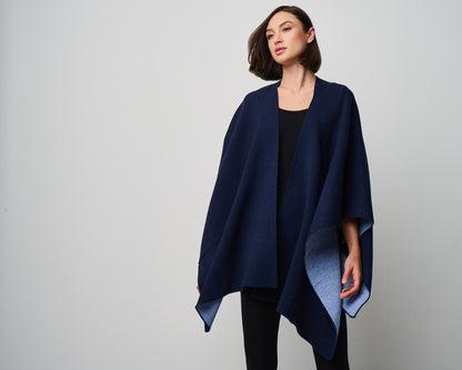 Kiersten Merino/Cashmere Reversible Wrap (W311)