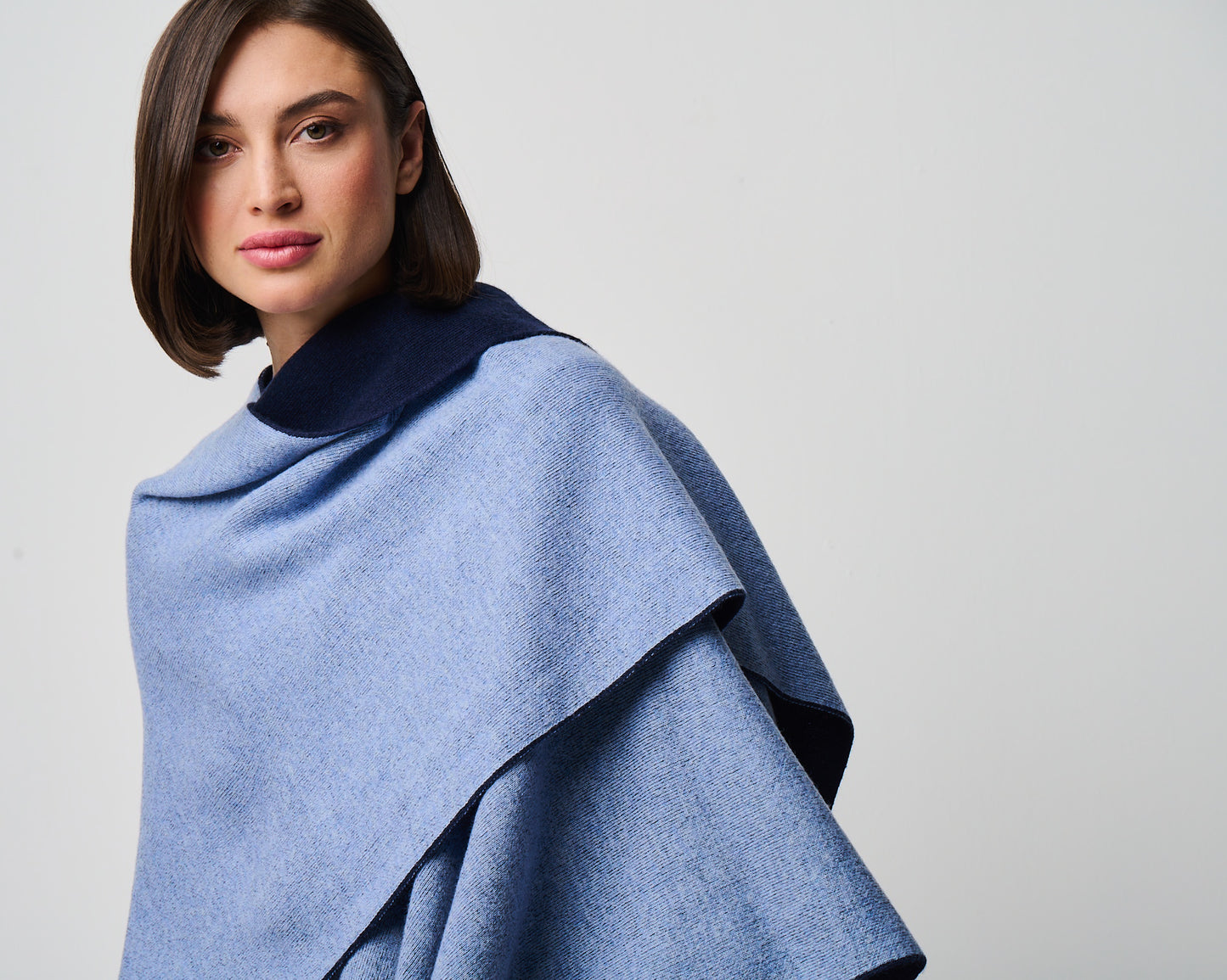 Kiersten Merino/Cashmere Reversible Wrap (W311)