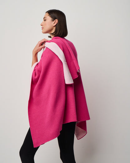 Kiersten Merino/Cashmere Reversible Wrap (W311)
