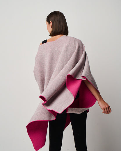 Kiersten Merino/Cashmere Reversible Wrap (W311)