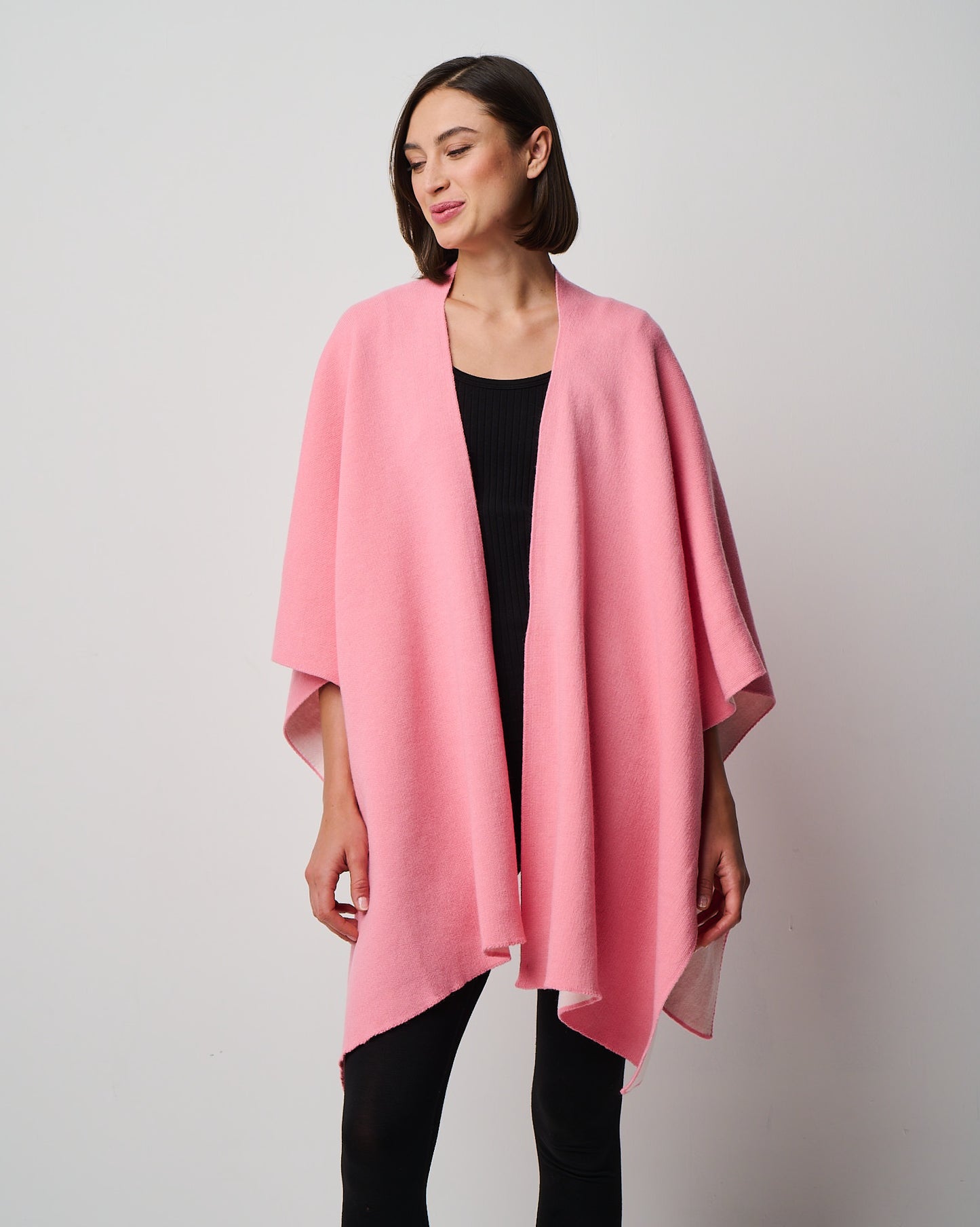 Kiersten Merino/Cashmere Reversible Wrap (W311)