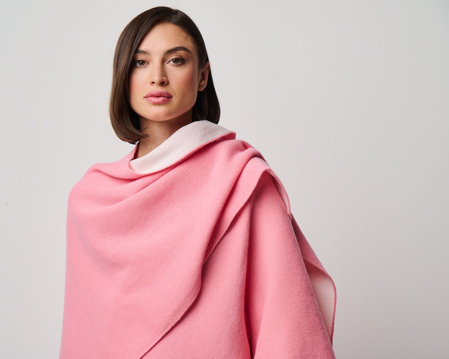 Kiersten Merino/Cashmere Reversible Wrap (W311)