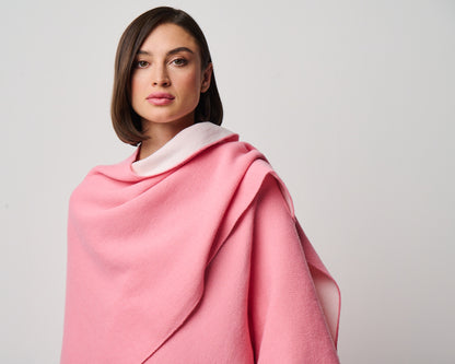 Kiersten Merino/Cashmere Reversible Wrap (W311)