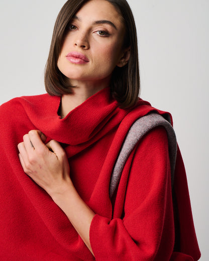 Kiersten Merino/Cashmere Reversible Wrap (W311)