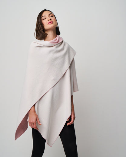 Kiersten Merino/Cashmere Reversible Wrap (W311)