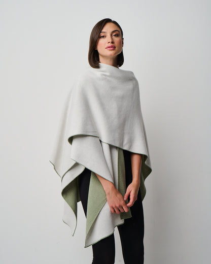 Kiersten Merino/Cashmere Reversible Wrap (W311)