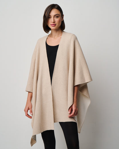 Kiersten Merino/Cashmere Reversible Wrap (W311)