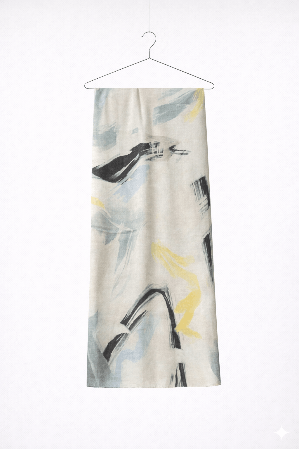 Valentina Hand Painted Premium Cashmere Wrap (W304P) print 24-4