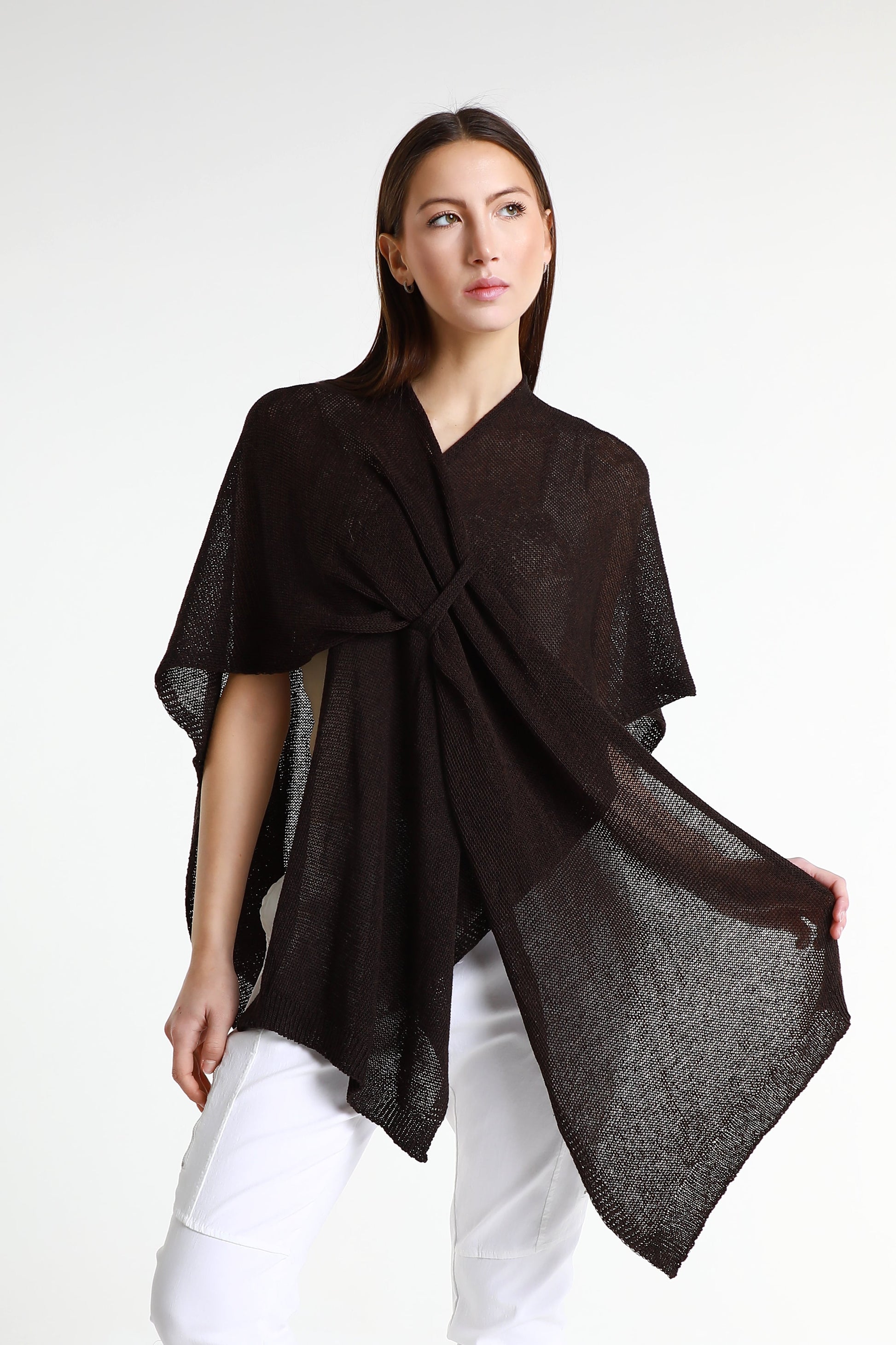 Aliya Multi Way Cotton Wrap 202 Espresso-1