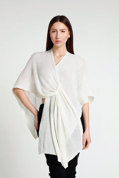 Aliya Multi Way Cotton Wrap 101 Ivory-1