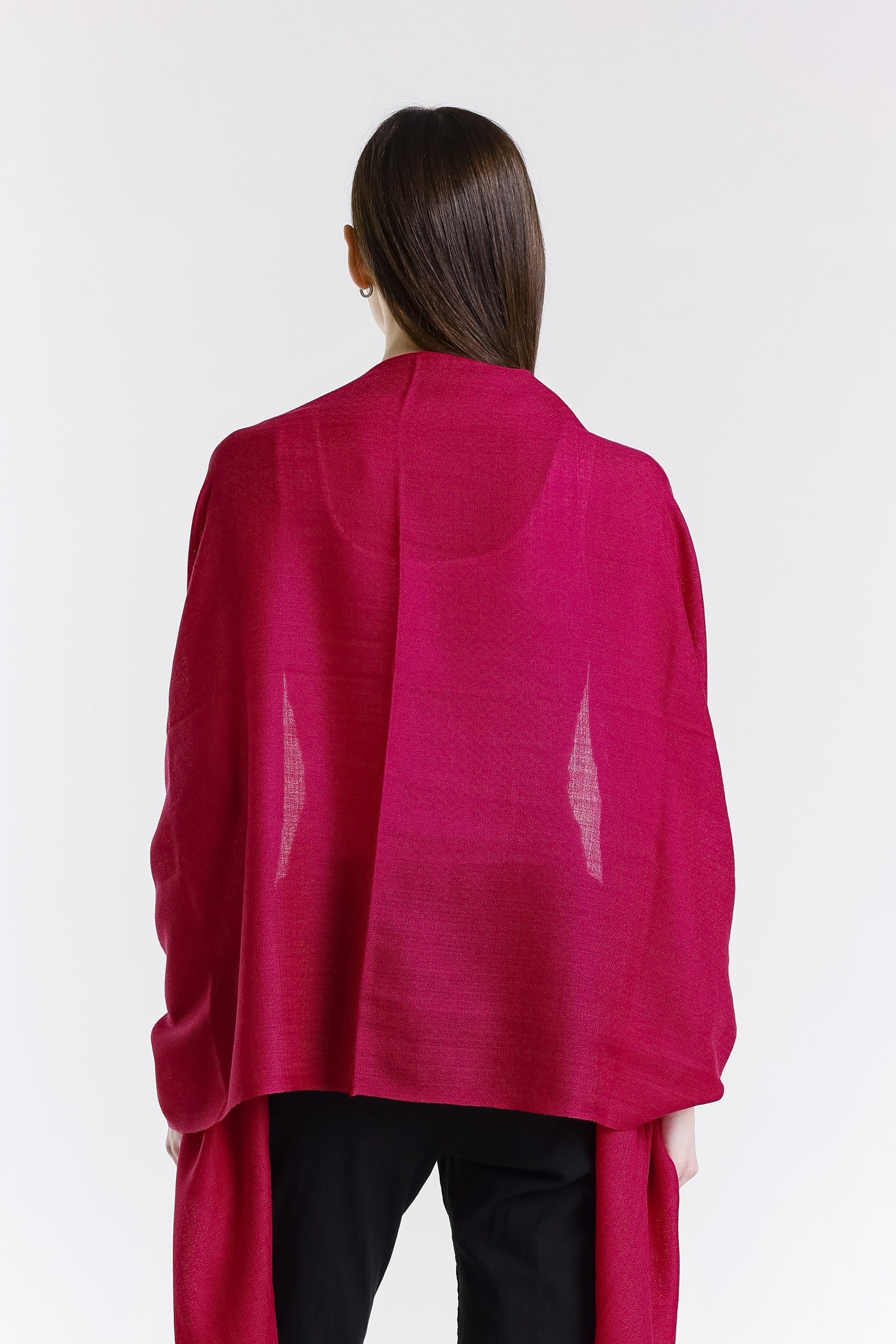 Valentina Premium Cashmere Wrap 670 Hot Pink-4