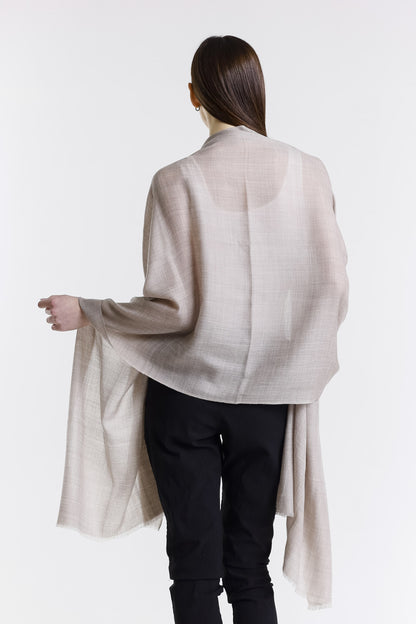 Valentina Premium Cashmere Wrap 925 Lt Beige-4