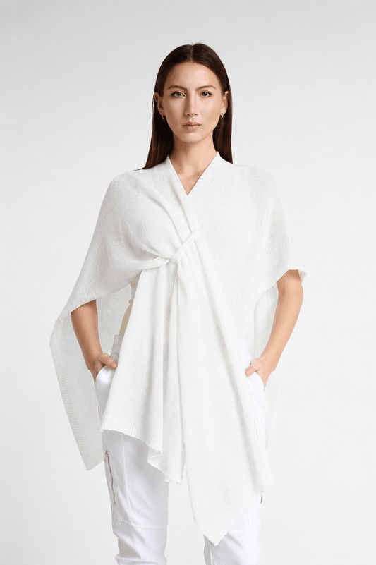 Aliya Multi Way Cotton Wrap 100 White-1