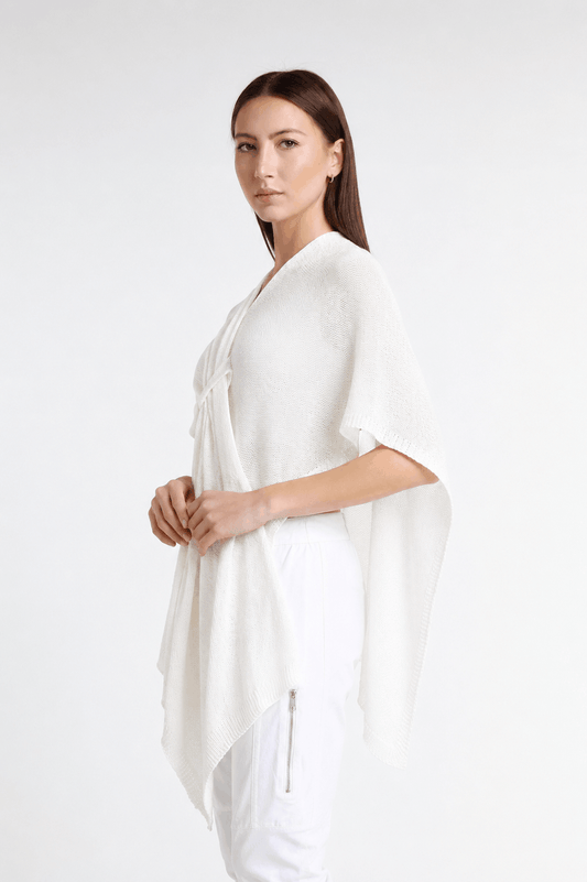 Aliya Multi Way Cotton Wrap 100 White-2