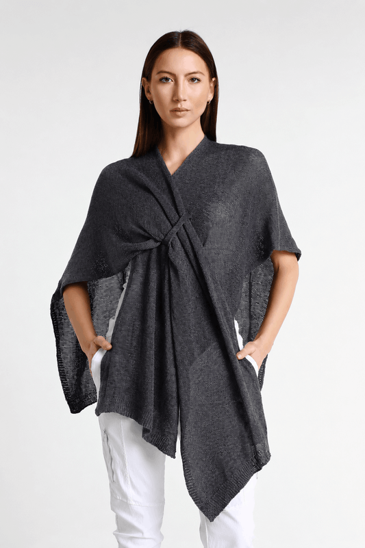 Aliya Multi Way Cotton Wrap 160 Carbon-1