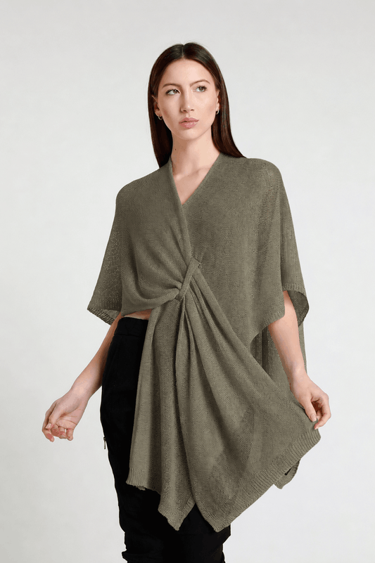 Aliya Multi Way Cotton Wrap 338 Moss-1