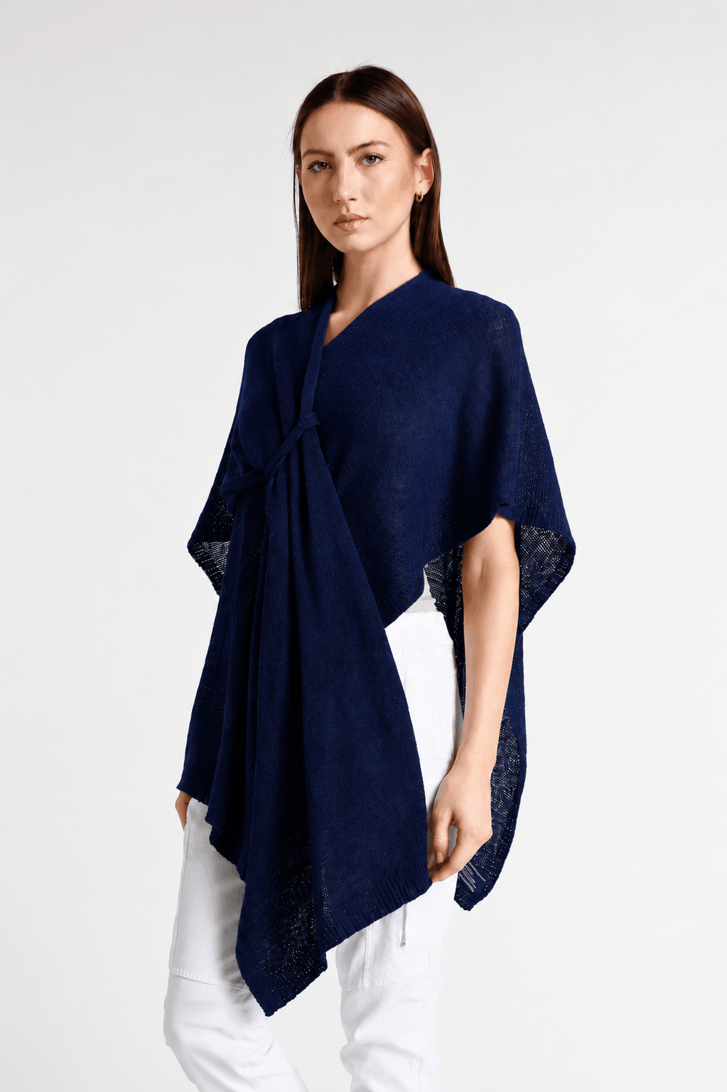 Aliya Multi Way Cotton Wrap 409 Navy-2
