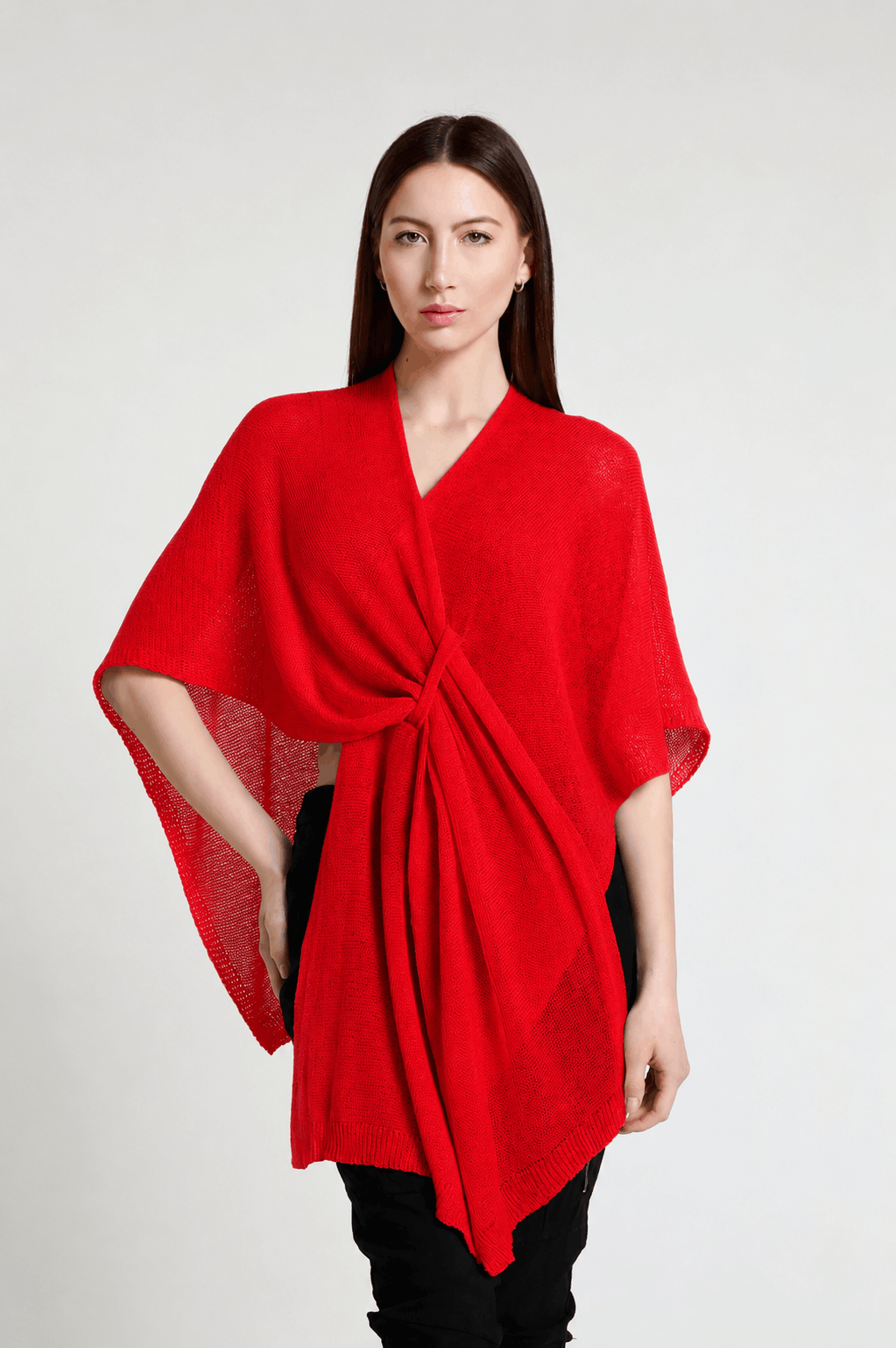 Aliya Multi Way Cotton Wrap 601 Fire Engine-1