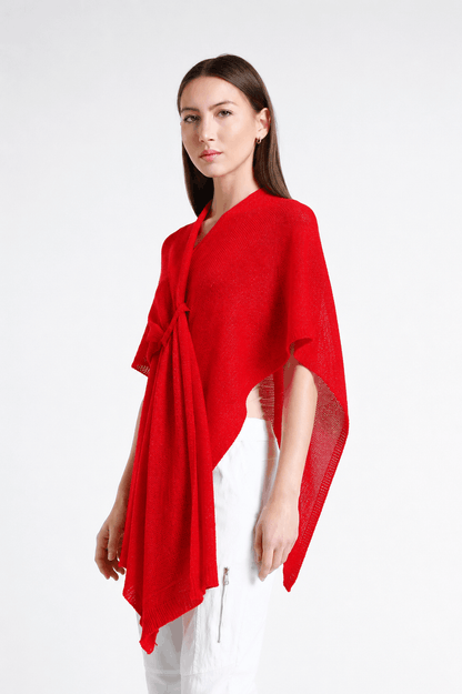 Aliya Multi Way Cotton Wrap 601 Fire Engine-2