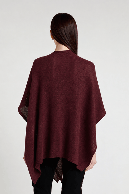Aliya Multi Way Cotton Wrap 618 Dark Wine-3