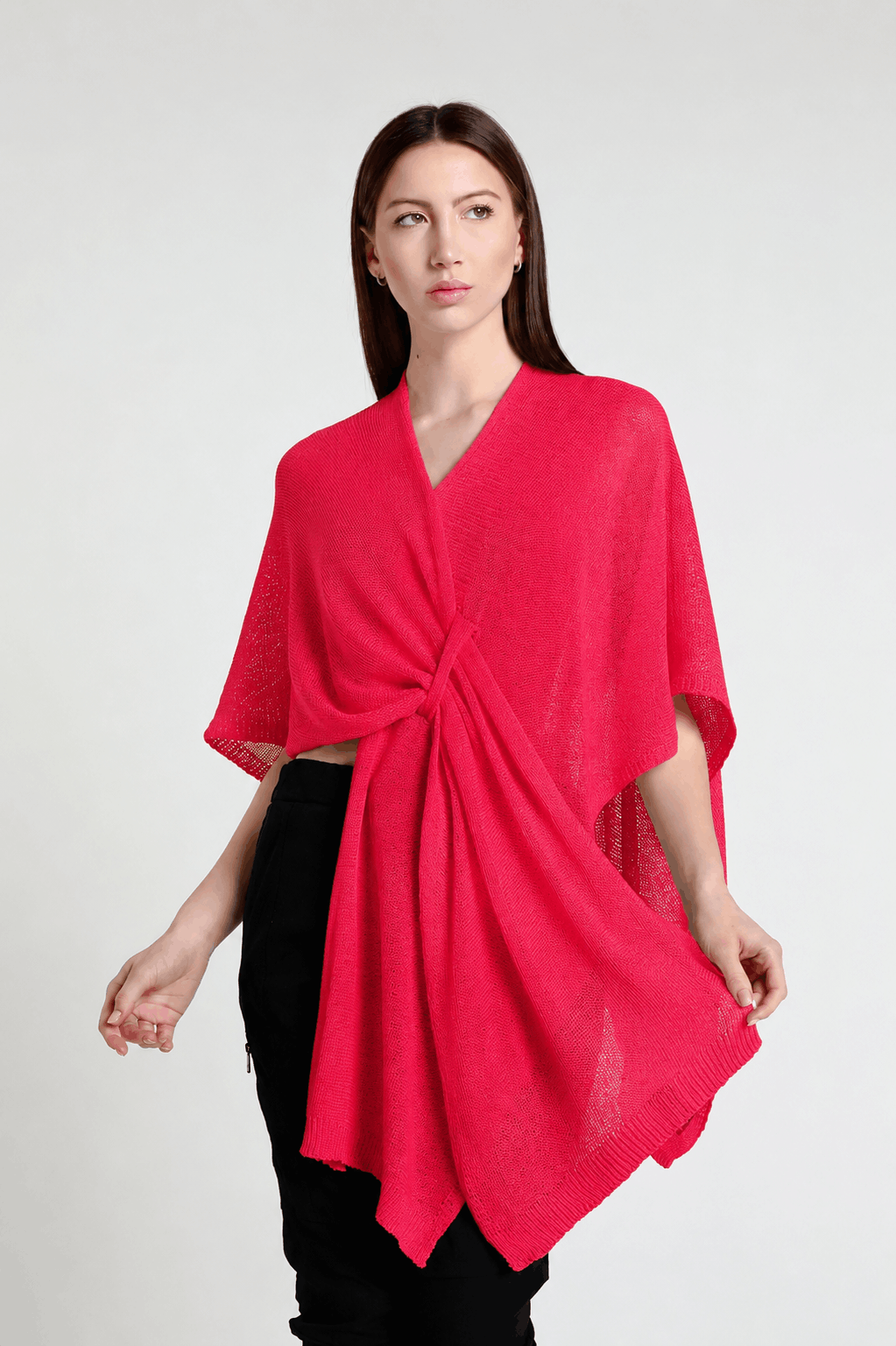 Aliya Multi Way Cotton Wrap 627 Cherry-1