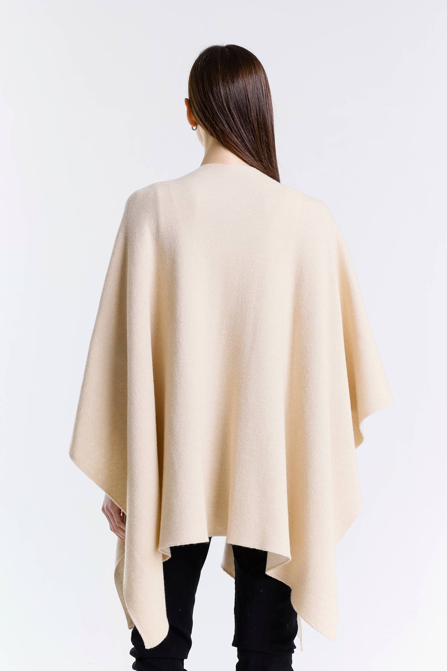 Kiersten Merino/Cashmere Reversible Wrap 291 Beige/Cream